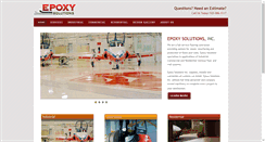 Desktop Screenshot of epoxysolutionsinc.com